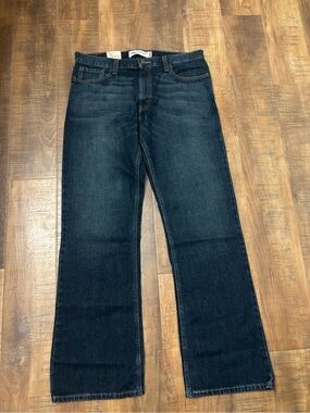 Men’s Levi’s denim Jean Low Bootcut 527  36 x 34 new with tag dark wash